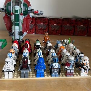 Lego star wars LOT. Mini-figs and sets